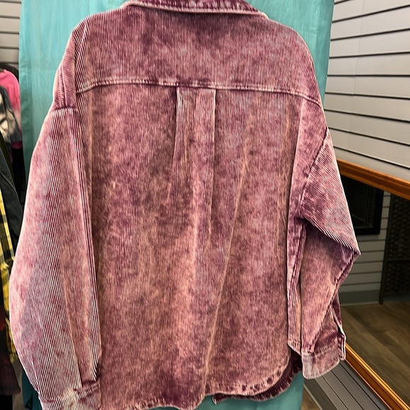 Mauve Corduroy Jacket - Picture 5 of 5